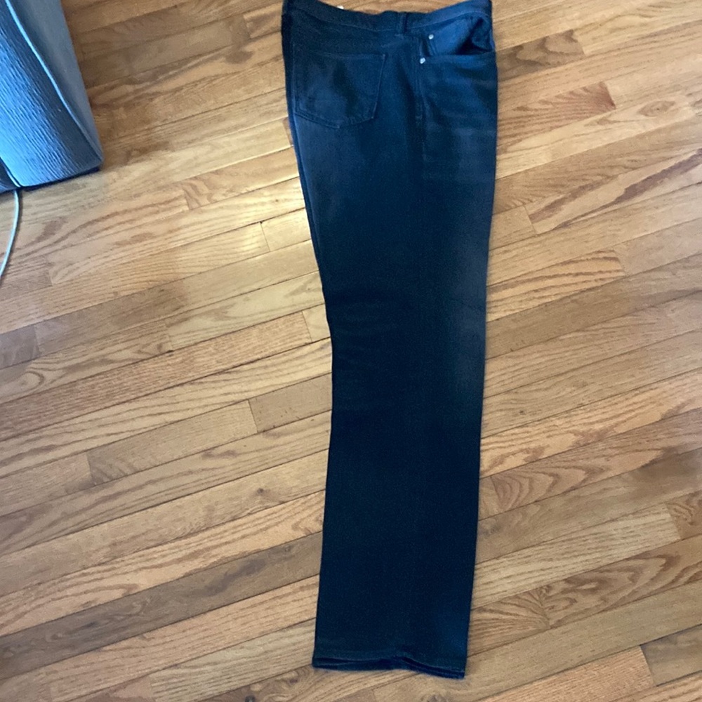 BANANA REPUBLIC BLACK SLIM FIT TRAVELER JEAN